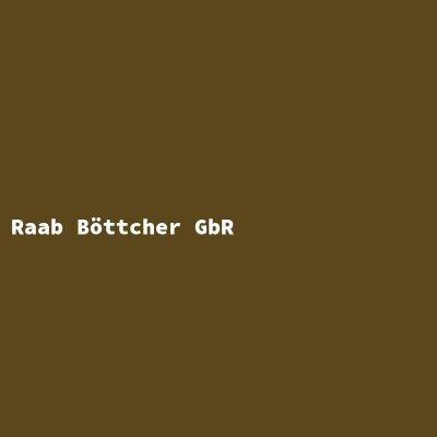Hersteller: Raab Böttcher GbR